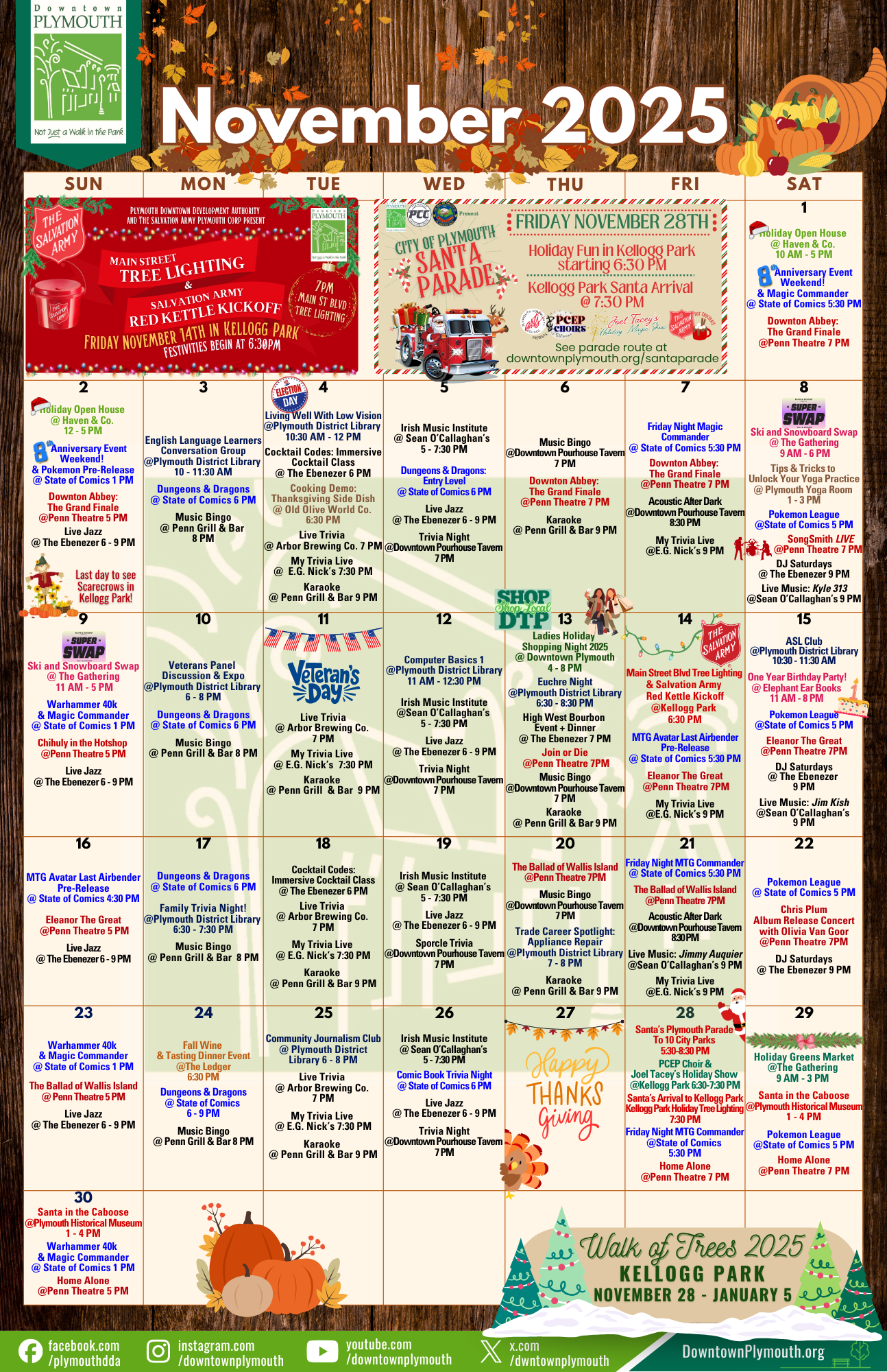 2025 November Calendar