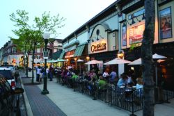 Restaurants in the downtown area