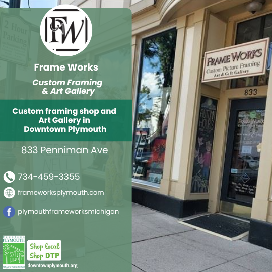 Frame Works Downtown Plymouth Michigan 48170