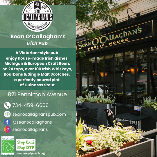 Sean O'Callaghan's Downtown Plymouth 48170