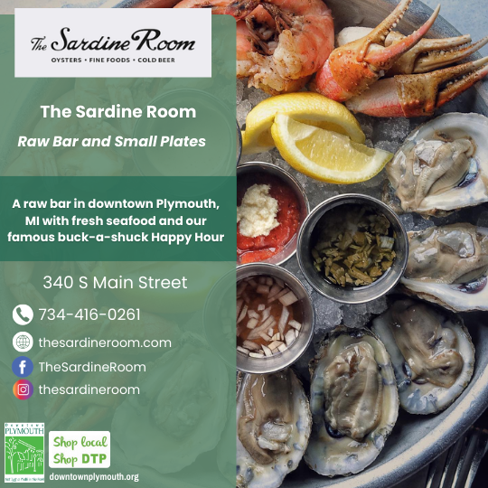 The Sardine Room Downtown Plymouth 48170