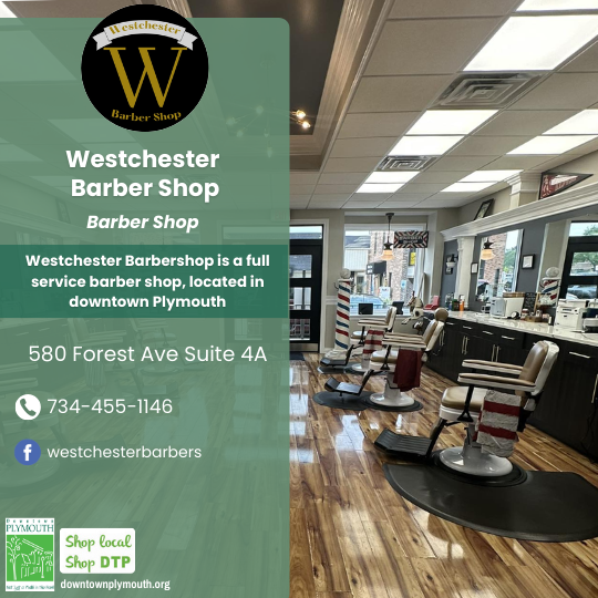 Westchester Barber Shop Downtown Plymouth MI 48170